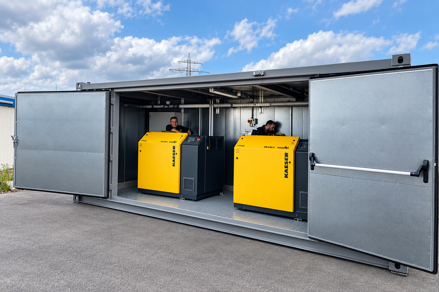 A-TEC Containeranlage